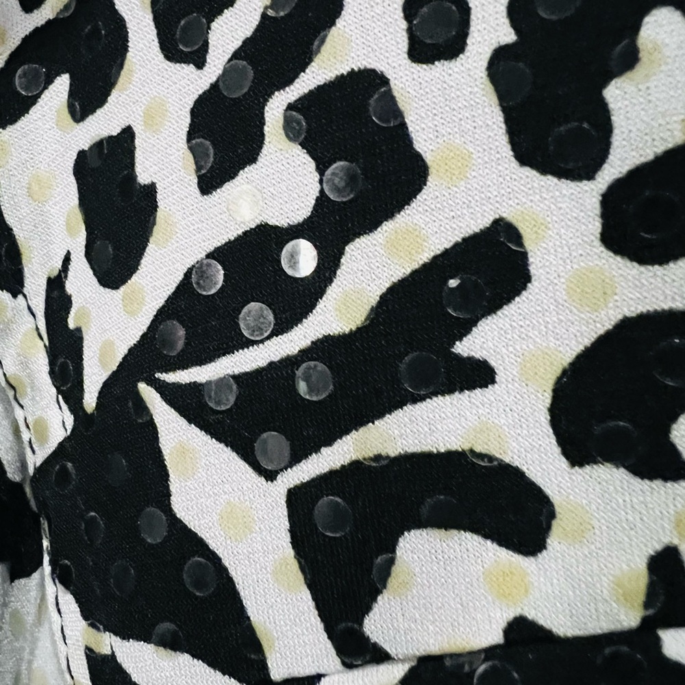 Large Cache Sequin Covered Western Style Shirt Wi… - image 5